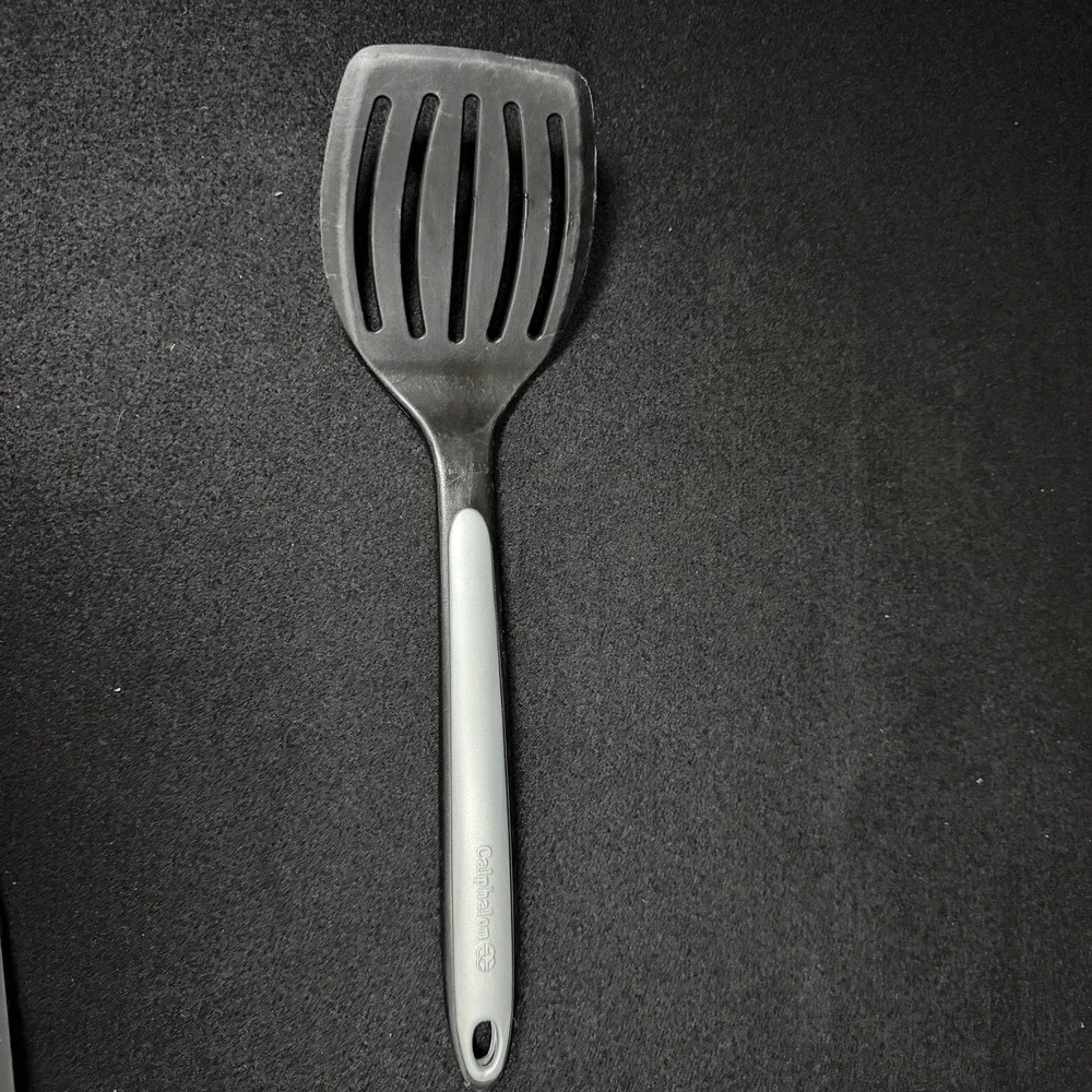Calphalon Black‎ Nylon Slotted Turner Spatula Nonstick Safe 0571219